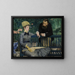 Nel conservatorio - Édouard Manet — quadro incorniciato alla parete
