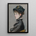 Madame Guillemet - Édouard Manet — quadro incorniciato alla parete