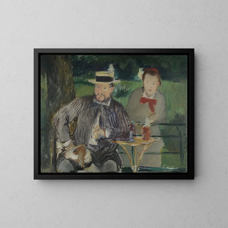 douard Manet - Portrait Dernest Hosched Et Sa Fille Marthe.webp
