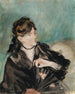 Ritratto di Berthe Morisot con ventaglio - Édouard Manet — vista dell’opera