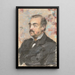 Portrait de Julien de la Rochenoire - Édouard Manet — quadro incorniciato alla parete