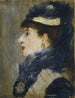 Ritratto di una dama - Édouard Manet — vista dell’opera
