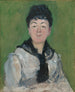 Ritratto di una donna con il foulard nero - Édouard Manet — vista dell’opera