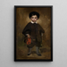 Portrait d'un enfant - Édouard Manet — quadro incorniciato alla parete