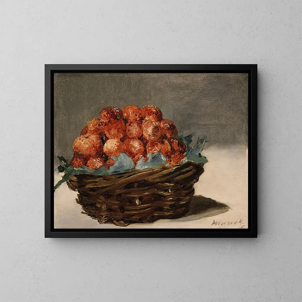 Fragole - Édouard Manet — quadro incorniciato alla parete