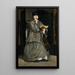 Chanteuse de rue - Édouard Manet — quadro incorniciato alla parete