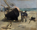 La barca rivestita di catrame - Édouard Manet — vista dell’opera