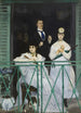 Le balcon - Édouard Manet — vista dell’opera