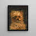 Tête du chien Bob - Édouard Manet — quadro incorniciato alla parete