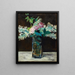 Vase di lillà bianchi e di rose - Édouard Manet — quadro incorniciato alla parete