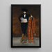 Giovane uomo in uniforme da maggiore - Édouard Manet — quadro incorniciato alla parete