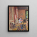 Au jeu de société - Édouard Vuillard — quadro incorniciato alla parete