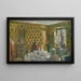 vicino al tavolo da lavoro - Édouard Vuillard — quadro incorniciato alla parete