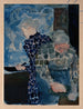Due donne in interni - Édouard Vuillard — vista dell’opera