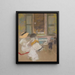 Davanti ai padiglioni - Édouard Vuillard — quadro incorniciato alla parete