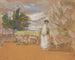 Donna nel giardino - Édouard Vuillard — vista dell’opera