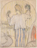 Davanti allo specchio - Édouard Vuillard — vista dell’opera
