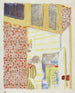 Interno con carta da parati rosa III - Édouard Vuillard — vista dell’opera