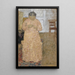 Femme tricotant en robe rose - Édouard Vuillard | Reproduction — vista dell’opera