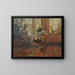La Couseuse devant la fenêtre - Édouard Vuillard — quadro incorniciato alla parete