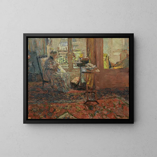 douard Vuillard - La Couseuse Devant La Fentre.webp