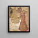 La Femme au jardin public - Édouard Vuillard — quadro incorniciato alla parete
