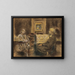 La Lionne d'histoire - Édouard Vuillard — quadro incorniciato alla parete
