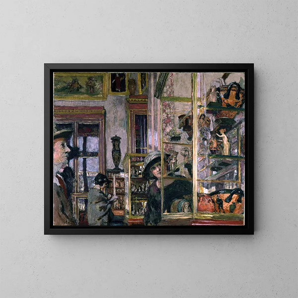 La salle Clarac - Édouard Vuillard — quadro incorniciato alla parete