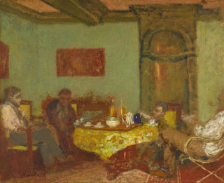 La conversazione presso i Natanson-Valvins - Édouard Vuillard — vista dell’opera