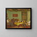 La conversazione presso i Natanson-Valvins - Édouard Vuillard — quadro incorniciato alla parete