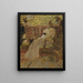La donna sulla poltrona Misia e Thadée Natanson - Édouard Vuillard — quadro incorniciato alla parete