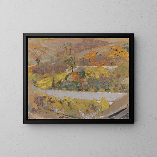 Paesaggio a Londra - Édouard Vuillard — quadro incorniciato alla parete