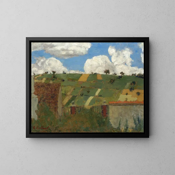 Paesaggio dell'Île-de-France - Édouard Vuillard — quadro incorniciato alla parete