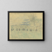 Paesaggio con passeggianti - Édouard Vuillard — quadro incorniciato alla parete
