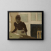 La blanchisseuse - Édouard Vuillard — quadro incorniciato alla parete