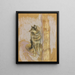 Il Cane-lupo Gérardmer - Édouard Vuillard — quadro incorniciato alla parete