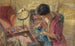 Le petit salon Madame Hessel La table ouvrage - Édouard Vuillard — vista dell’opera