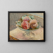 Il piatto di pesche - Édouard Vuillard — quadro incorniciato alla parete