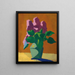 Les Lilas Le bouquet schématique - Édouard Vuillard — quadro incorniciato alla parete