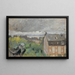 Les Toits mauves - Édouard Vuillard — quadro incorniciato alla parete
