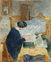 Lucy Hessel che legge Lucy Hessel che legge - Édouard Vuillard — vista dell’opera
