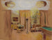 Lucy Hessel e Lulu nel grande salone alle Clayes - Édouard Vuillard — vista dell’opera