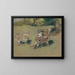 Madame Henri Kapferer e i suoi figli - Édouard Vuillard — quadro incorniciato alla parete