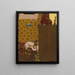 Madame Roussel au chiffonnier - Édouard Vuillard — quadro incorniciato alla parete