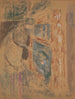 Madame Vuillard davanti al camino - Édouard Vuillard — vista dell’opera