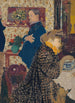 Misia e Vallotton Villeneuve - Édouard Vuillard — quadro incorniciato alla parete