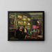 Mme Gillou chez elle, l'accord parfait - Édouard Vuillard — quadro incorniciato alla parete