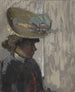 Modèle al grande cappello - Édouard Vuillard — vista dell’opera
