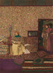 Personnages dans un intérieur L'intimità - Édouard Vuillard — quadro incorniciato alla parete