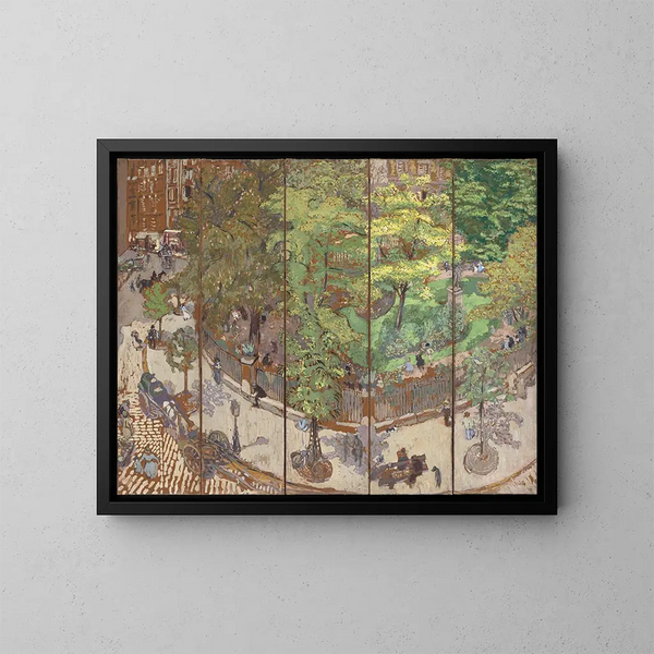 Place Vintimille - Édouard Vuillard — quadro incorniciato alla parete